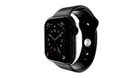 apple watch series 6 44mm space gray aluminum case with black sport band