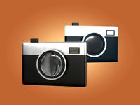 camera 3d icon