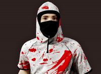 Casual man Sportwear bloodsplash print