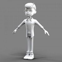 cartoon cool guy