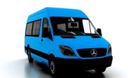 mercedes benz sprinter l2h2 2009 passenger uk