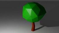 tree - low poly