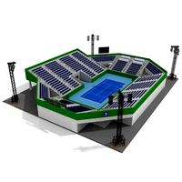 beach volleyball stadium