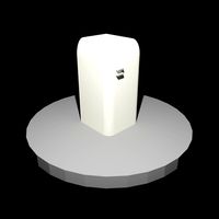 low poly refrigerator