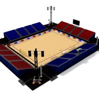 beach football soccer stadium