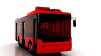 trolleybus bogdan t50110 - low version
