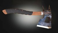 Axe military weapon PBR game readey