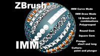 jewelry tool- imm curve brush- gems and cutters for zbrush v2