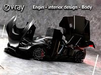super car concept koeniggseg engine interior