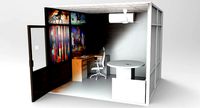 office cabin scene asset