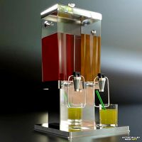 Juice Dispencer 3D Model