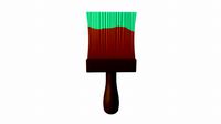 cartoon paintbrush