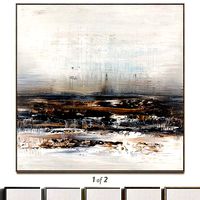 Plaster two square photo frames 42