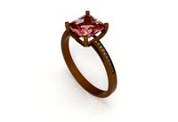 rose gold with gems
