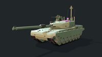 modern mbt tank