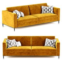 Felis LARSON seater fabric sofa