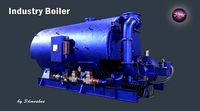 Industry Boiler by 3dmeshes Berlin