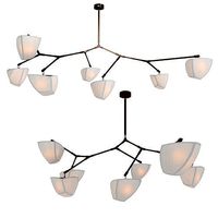 Cassiopeia 7 V3  textile mobile chandelier  handmade