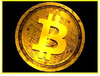 High Detailed Bitcoin Crypto Coin Token Blockchain Nft 0071