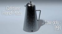 Powder Coated Cafetiere French Press