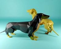 Polygonal Dachshund