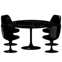 Tulip Dinning Set 01 by Knoll