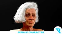 Realistic Female Character - Granny Betty