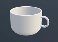 Smooth Short Cup