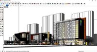 Sketchup Commercial Office Complex K2