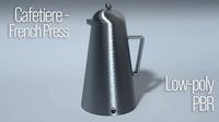 Brush metal Cafetiere French Press