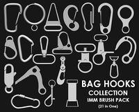 Bag Hooks Collection IMM Bruch Pack 21 in one