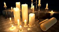 Melting Candle Pack For Unreal Engine 4