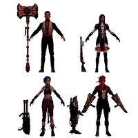 PUBG Mobile - Arcane League of Legends Characters