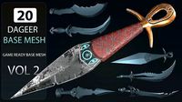 20 DAGGER BASE MESH-VOL02