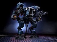 Low Poly game redy asset MECH-K3