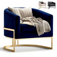 Armchair SANTA MONICA by Cazarina Interiors 3 Colors Version