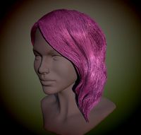 pink hair free