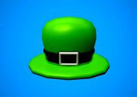 Hat - Leprechaun - Stylized Hat Model