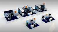 Generic tradeshow booth collection various sizes