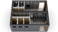 container public wc