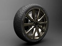 realistic tire wheel 4