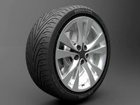 realistic tire wheel 10