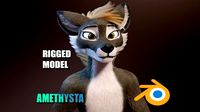 amethysta wolf anthro