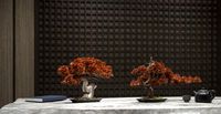 modern plant ornaments