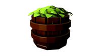 cartoon flowerpot