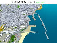 catania city italy 30km