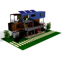 3 shipping container houses