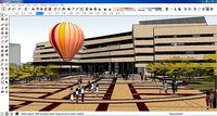 Sketchup Cultral Center E4