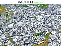 aachen city germany 30km