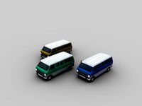 lowpoly van 3